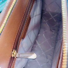 新品未使用　箱付　マイケルコース　ハンドバック　ブラウンの画像