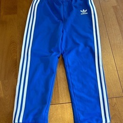 adidas100cmジャージセットアップ　短パン付きの画像