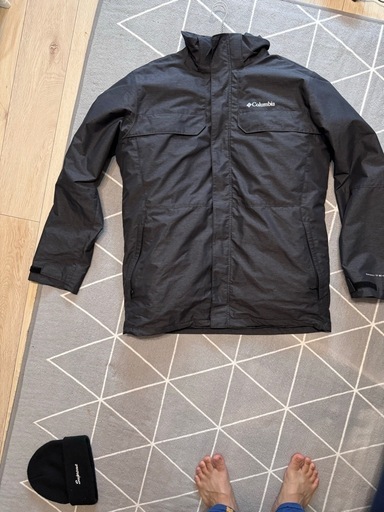 Columbia 黒 アウター コートxxl