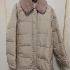 ファー付き ダウンコート