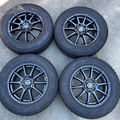スタッドレスタイヤ(4本)ホイール付き　16インチ