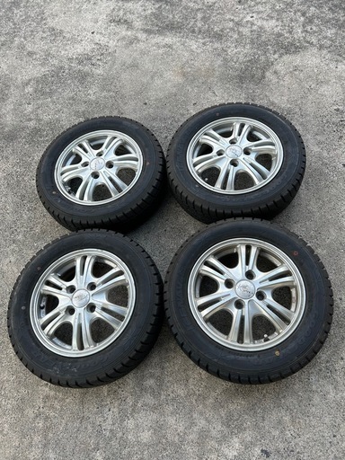 【商談中】スタッドレスタイヤホイールセット155/65-13