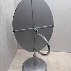  鏡 置鏡 家具 メーカー不明 姿鏡 サイズ約幅19cm☓高さ49cm☓奥行き19cmの画像