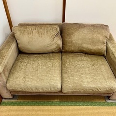 ２人掛けソファ