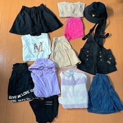 120.130女の子服　まとめ売りの画像