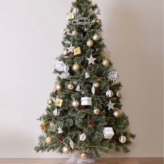 【お譲り先決まりました】クリスマスツリー 120cm オーナメン...