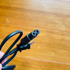 ソニー純正 メガネ　8の字型 電源ケーブル　コンセント の画像