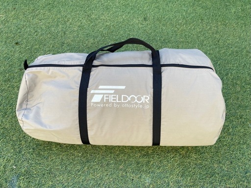 FIELDOORワンポールテント TC400 グランドシート付き
