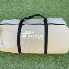 FIELDOORワンポールテント TC400 グランドシート付き の画像