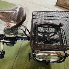 早めのお引き取りで3万円引き！美品 電動三輪自転車　ビビライフの画像
