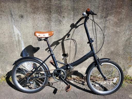 B518 折り畳み自転車★SOUTERN PORT★20インチ★6段変速