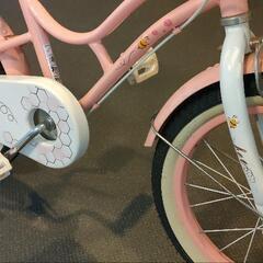 【終了】子供用自転車16インチ補助輪付きの画像