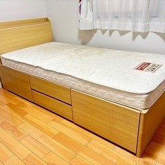 ニトリ　シングルベットの画像