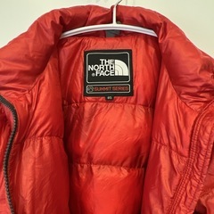 ノースフェイス　ダウン　ヌプシ　アウター　レディース　キッズ　サミット　レッドの画像