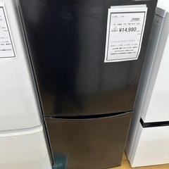 【ドリーム川西店御来店限定】アイリス　冷蔵庫　IRSD-14A-B／クリーニング済み 【2002211255601727】