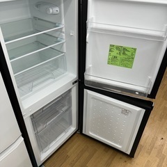 【ドリーム川西店御来店限定】アイリス　冷蔵庫　IRSD-14A-B／クリーニング済み 【2002211255601727】の画像