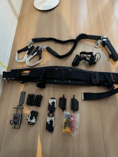 値下げしました⭐️追加工具類、落下防止フルハーネス(落下防止ストラップ、ランヤード、ベルト、ライトetc....)