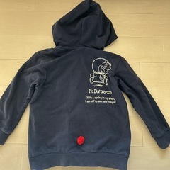 ドラえもん　110cm パーカー　中古品の画像