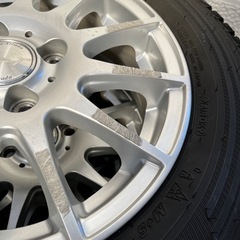 スタッドレスタイヤ アルミホイール付き プロボックス/サクシードの画像