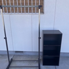 物干し　カラーボックス　の画像