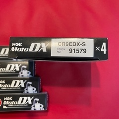 NGK Moto DX CR9EDX-S スパークプラグ 4本セットの画像