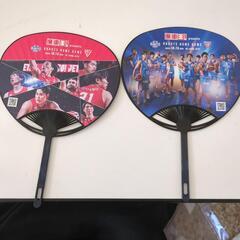茨城ロボッツ＆千葉ジェッツのうちわ2本
