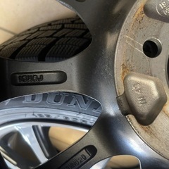 シエンタ　スタッドレスアルミセット美品！の画像