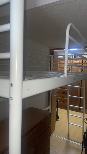 IKEA ロフトベッド　白