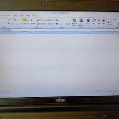 【値下げ】ノートパソコン FUJITSU LIFEBOOK A573/Gの画像