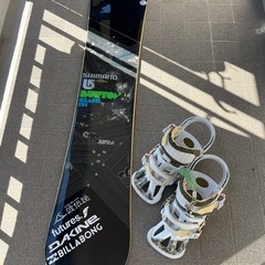 バートンクラッシュ151とバートンカーテルビンディングのセット