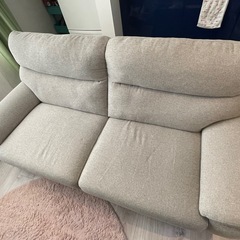 【大特価】ほぼ新品2人掛けソファ