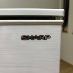 シャープノンフロン冷凍冷蔵庫 SJ-D14F-W　137Lの画像