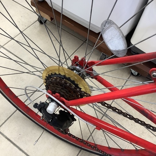 21テクノロジー　クロスバイク　自転車　6段変速　28インチ