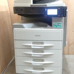 RICOH A3 モノクロ複合機 MP1601 SPF 業務用プリンター 4段カセット リコー