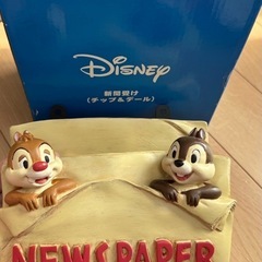 ディズニー　チップとデール　新聞受け