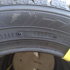 新品スタッドレスタイヤ！グッドイヤーアイスナビ8 155/65r14とブリヂストン製 中古アルミセットの画像