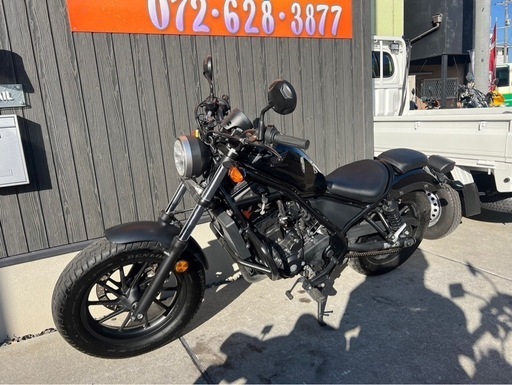 ★40万円　レブル250 セル1 実働車　ホンダ　レブル　MC49 ABS付き！ノーマル車！前後タイヤバリ山