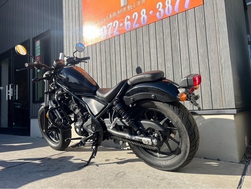 ★40万円　レブル250 セル1 実働車　ホンダ　レブル　MC49 ABS付き！ノーマル車！前後タイヤバリ山