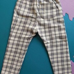 【90cm】ユニクロフリースレギンスの画像