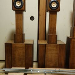 自作スピーカー　スーパースワンD101S  クレーンF111 長岡式　ラック用板　ケーブル他の画像