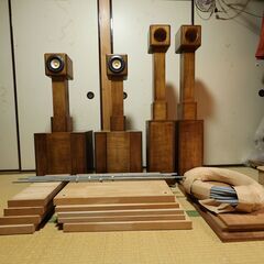 自作スピーカー　スーパースワンD101S  クレーンF111 長...