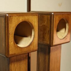 自作スピーカー　スーパースワンD101S  クレーンF111 長岡式　ラック用板　ケーブル他の画像