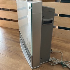 引き取り予定あり　ガスファンヒーター　ガラスコートの画像