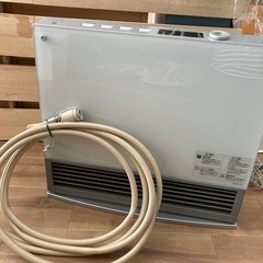 引き取り予定あり　ガスファンヒーター　ガラスコートの画像