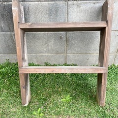 WOODPRO ラダーシェルフ（奥行ワイド)2つの画像