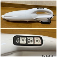 HiKOKI(ハイコーキ) コードレスクリーナー スライド式10.8Vバッテリタイプ 電池容量4.0Ah カプセル式 パネルスイッチ R12DA (LSW) 【手軽さ・小回り・軽量1.2㎏・吸引力最大30W】(1030c)の画像