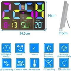 ダイナミック7色時計：リモコンの画像