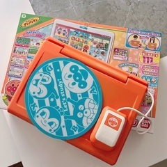 無料！ アンパンマンパソコン 付属品不足あり 動作未確認