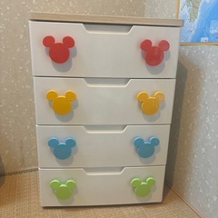 ディズニー⭐︎ミッキーマウス4段チェスト
