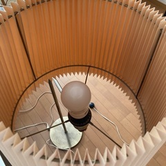 アンティークなスタンドライトの画像